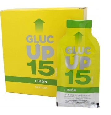 GLUC UP 15 Sabor Limón 5 Sticks