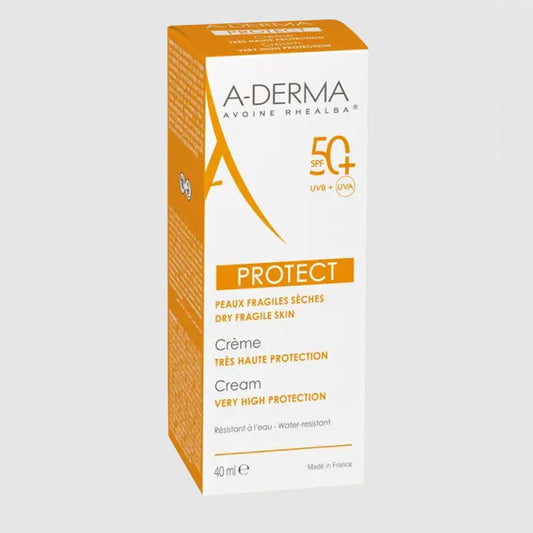 A-Derma Protect Crema Fotoprotectora SPF 50+ 40 ml