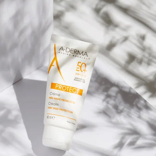 A-Derma Protect Crema Fotoprotectora SPF 50+ Sin Perfume 40 ml