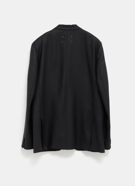 Blazer de lana mohair para mujer