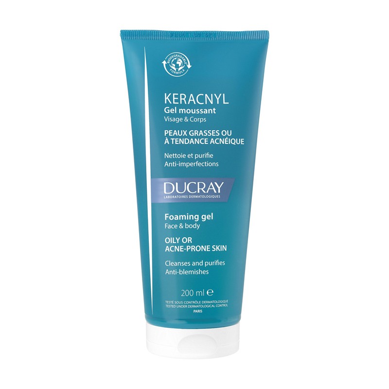 DUCRAY Keracnyl Cleansing Gel 200 ml