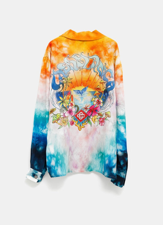 Camisa de seda Surf Trip