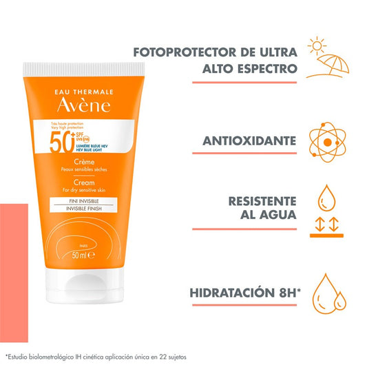 AVÈNE Crema Solar SPF 50+ (50ml)