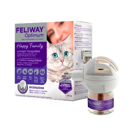 Feliway Optimum Difusor + Recambio 48ml