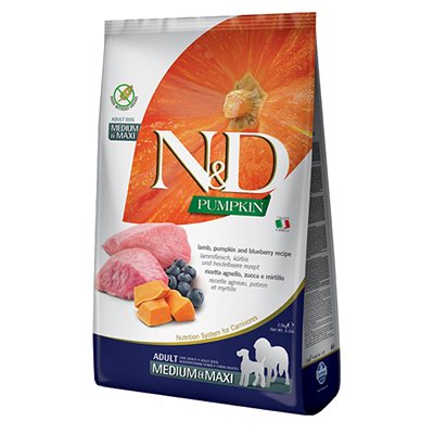 Farmina N&amp;D Dog Pumpkin Lamb Dry Food 2.5Kg