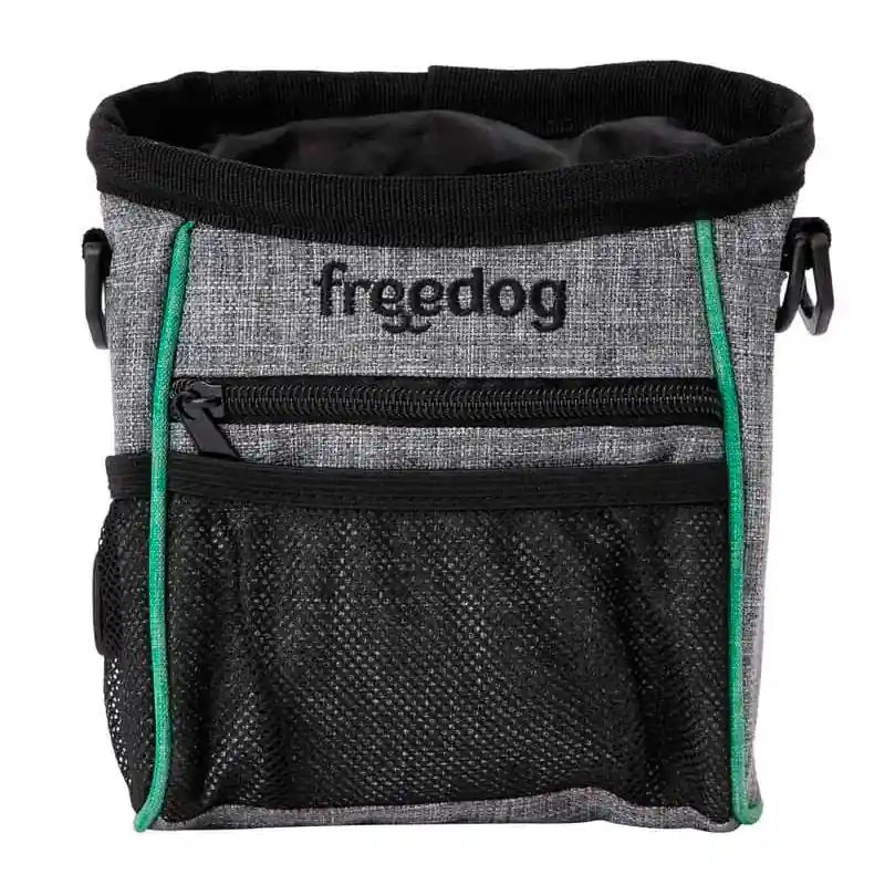 Freedog Snack Holder Bolsa Porta Snacks Verde/Gris 1000g