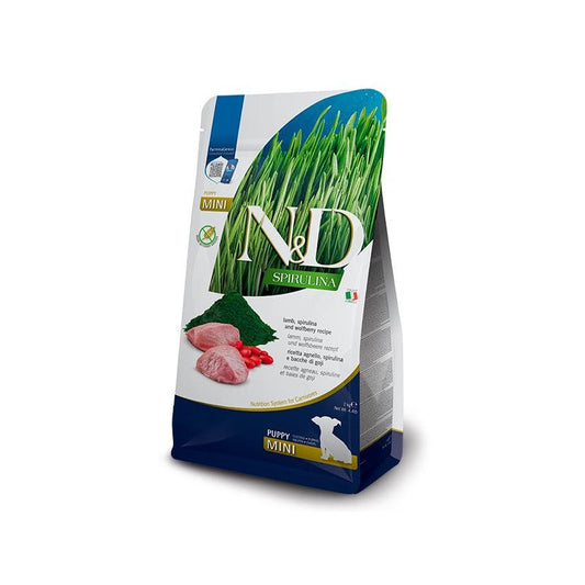 Farmina N&D Dog Puppy Cordero con Spirulina Alimento Seco 2Kg