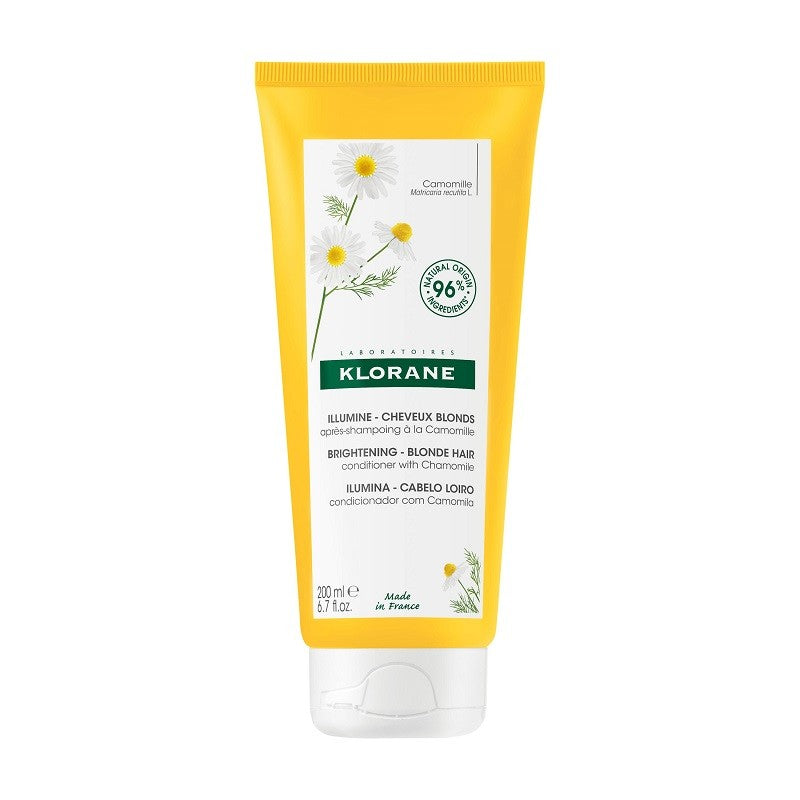 KLORANE Chamomile Conditioner Brightens Blonde Hair 200ml