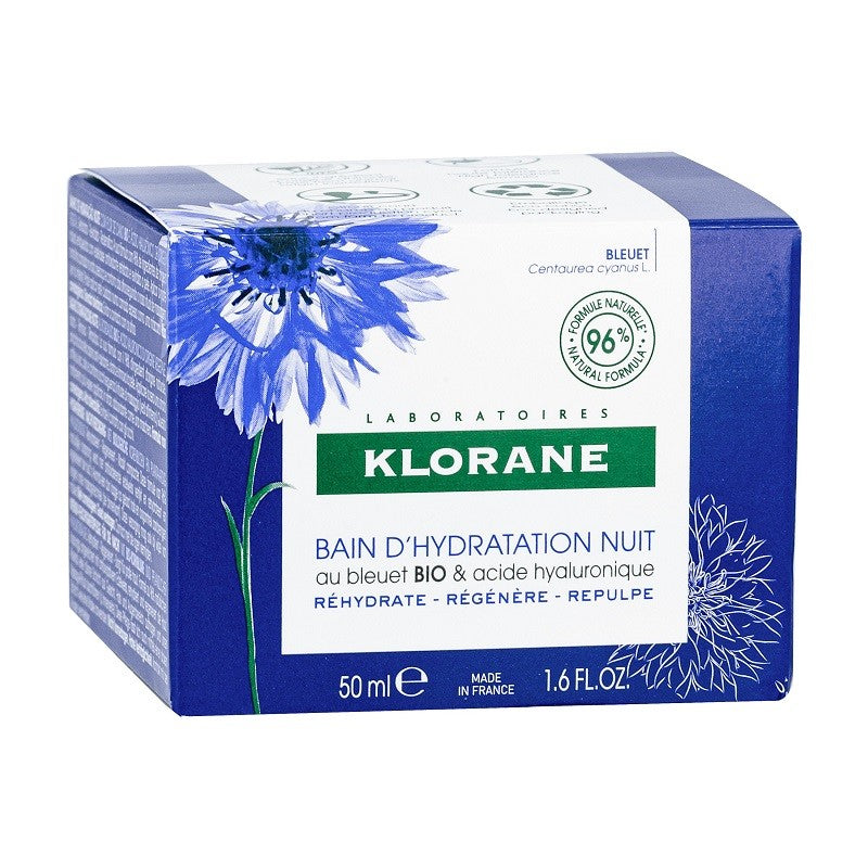 KLORANE Cornflower Night Hydration Bath 50ml