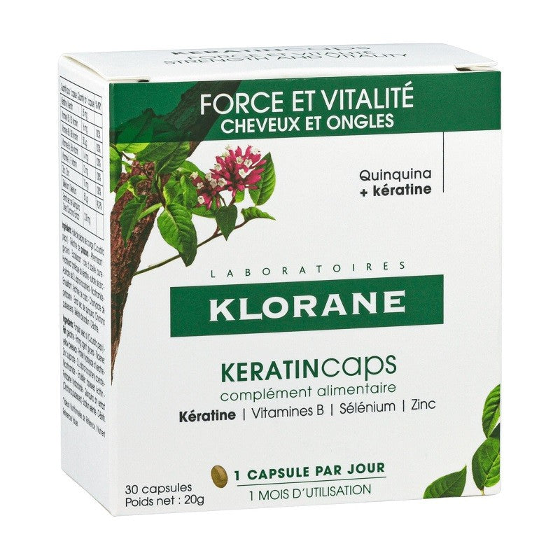 KLORANE Keratincaps Cabello 30 Cápsulas
