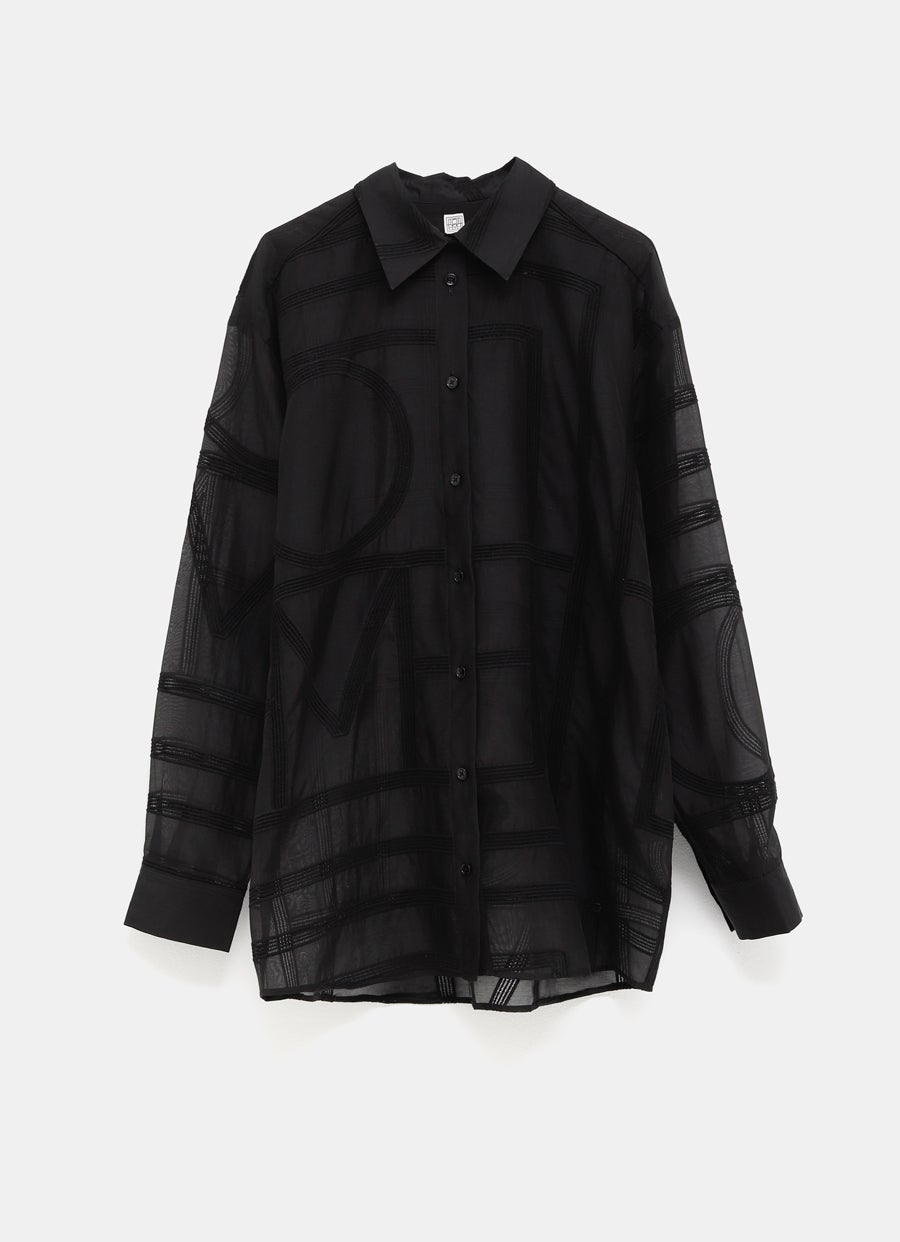 Camisa de crochet clásica