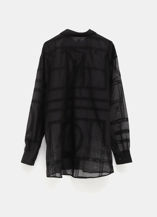 Camisa de crochet clásica