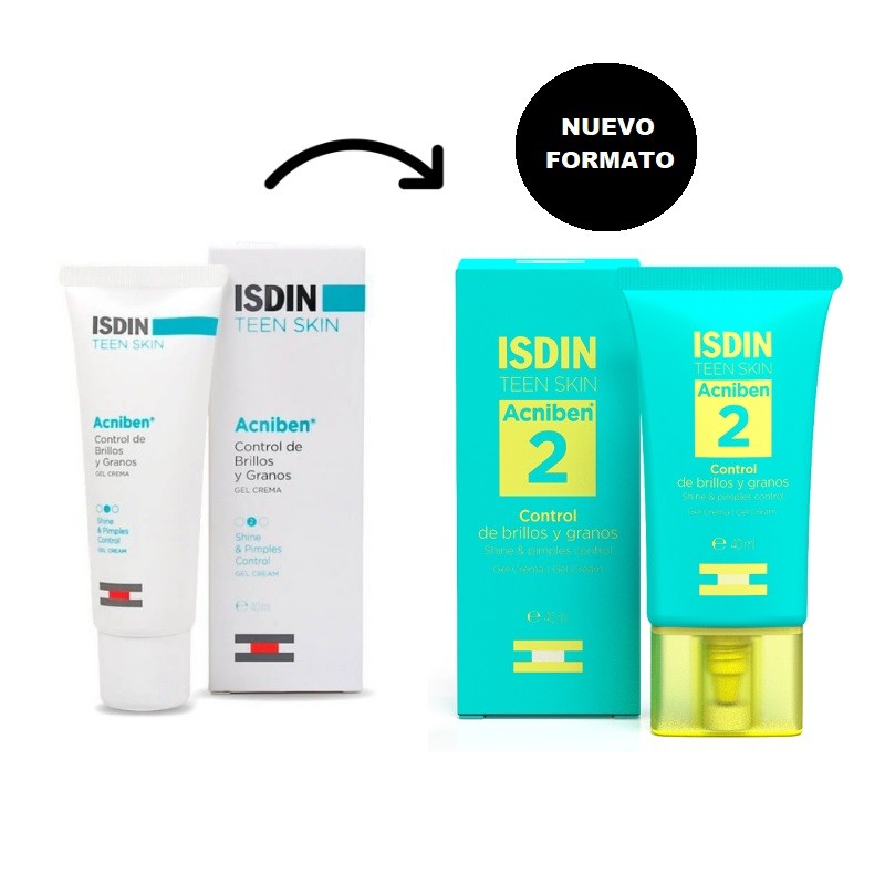 ISDIN ACNIBEN Shine and Blemish Control Gel Cream 40ml