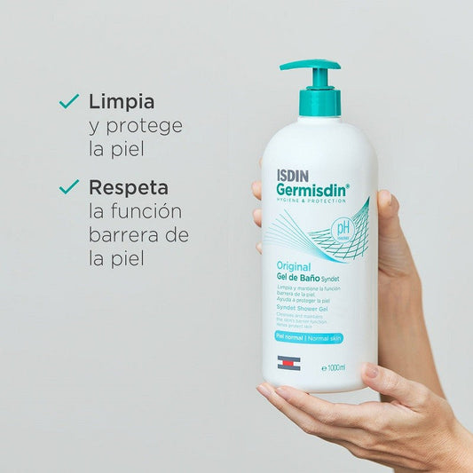ISDIN GERMISDIN Original Gel de Baño Sin Jabón 1L