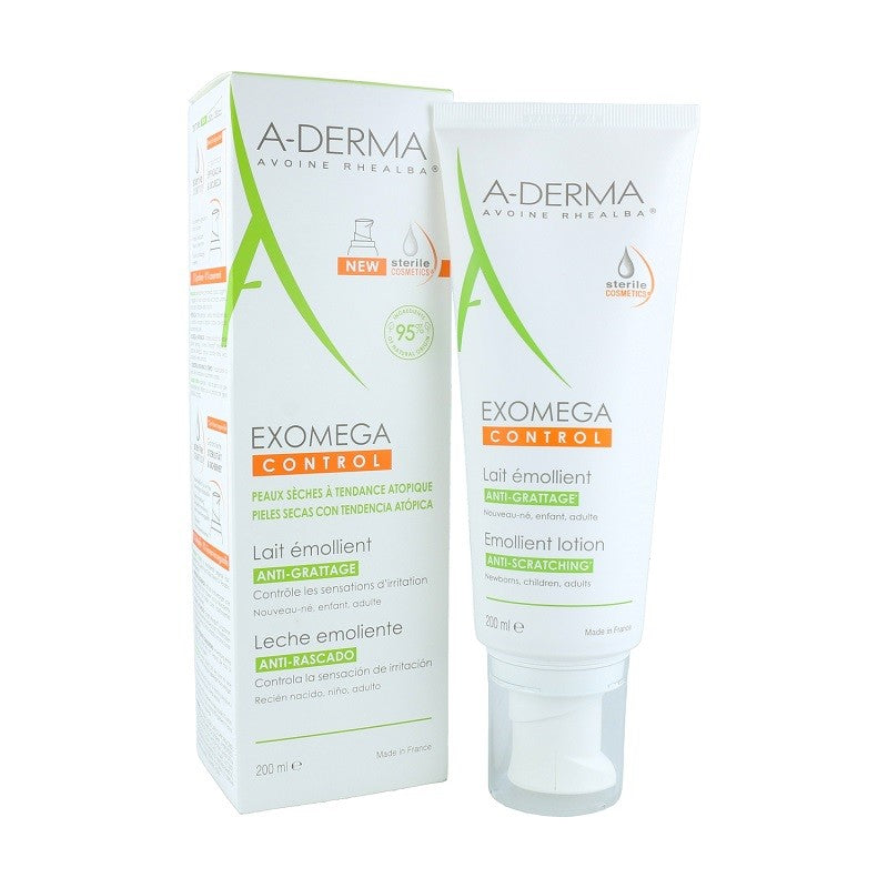 A-DERMA Exomega Control Leche Emoliente 200ml