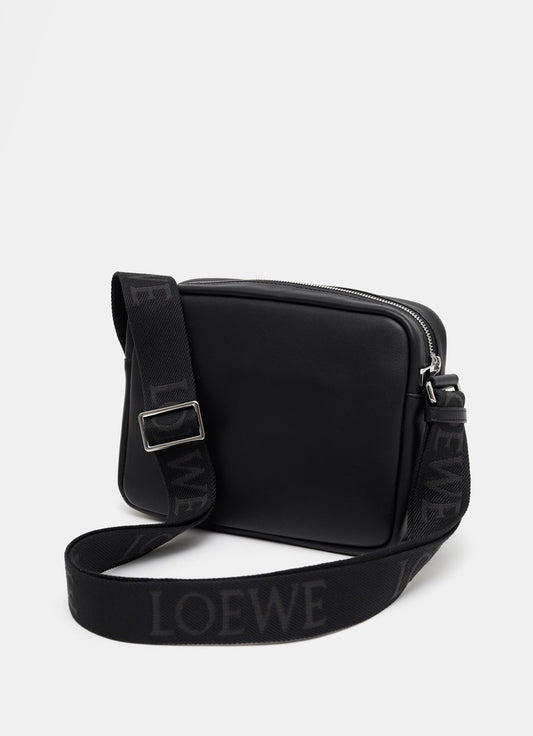 Bolso Pebble Messenger mediano para hombre