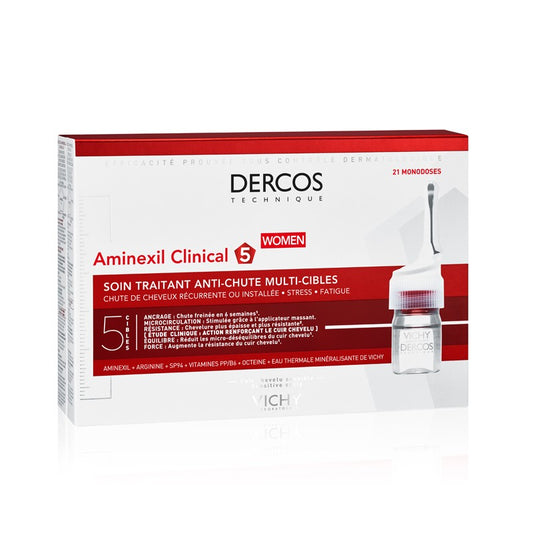 VICHY Dercos Aminexil Clinical 5 Mujer 21 Monodosis