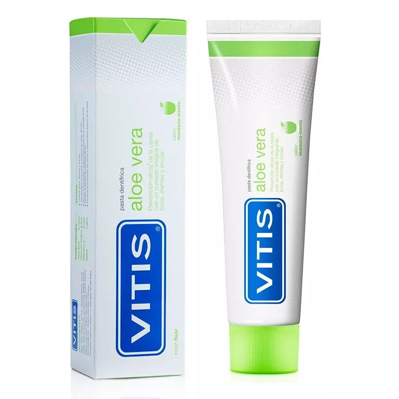 VITIS Pasta de Dientes Manzana Menta Aloe Vera 100ml