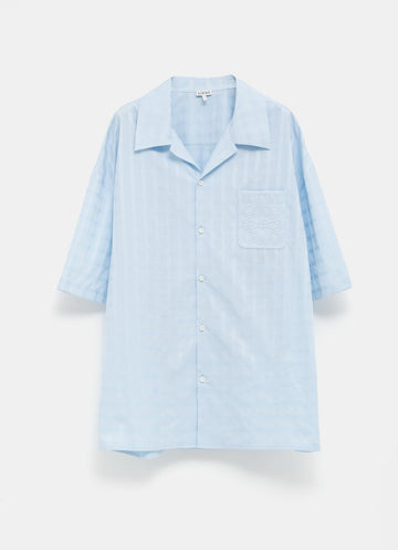 Camisa de manga corta a cuadros