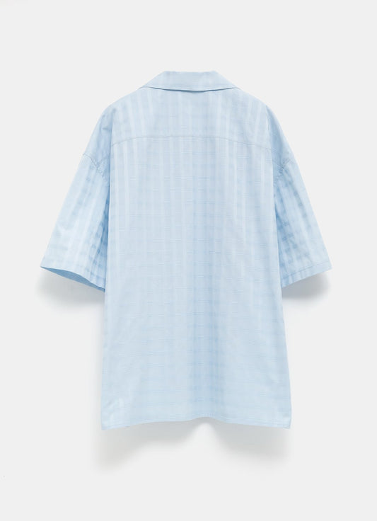 Camisa de manga corta a cuadros