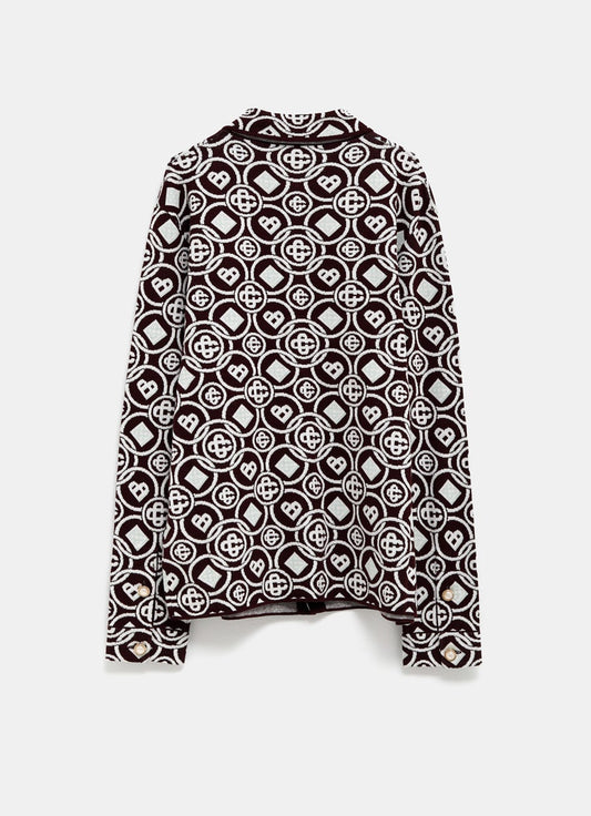 Camisa de punto con monograma