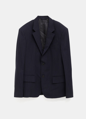 Blazer a rayas para hombre – relaxed fit