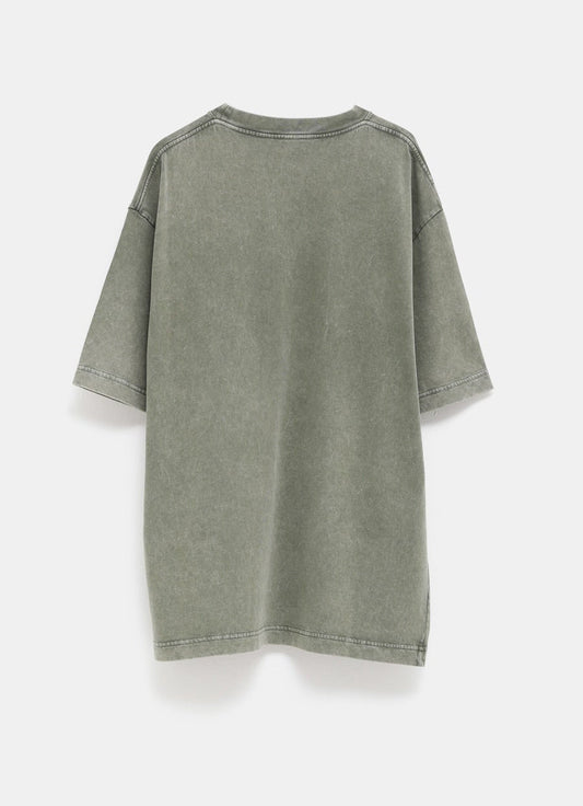 Camiseta con bordado para hombre