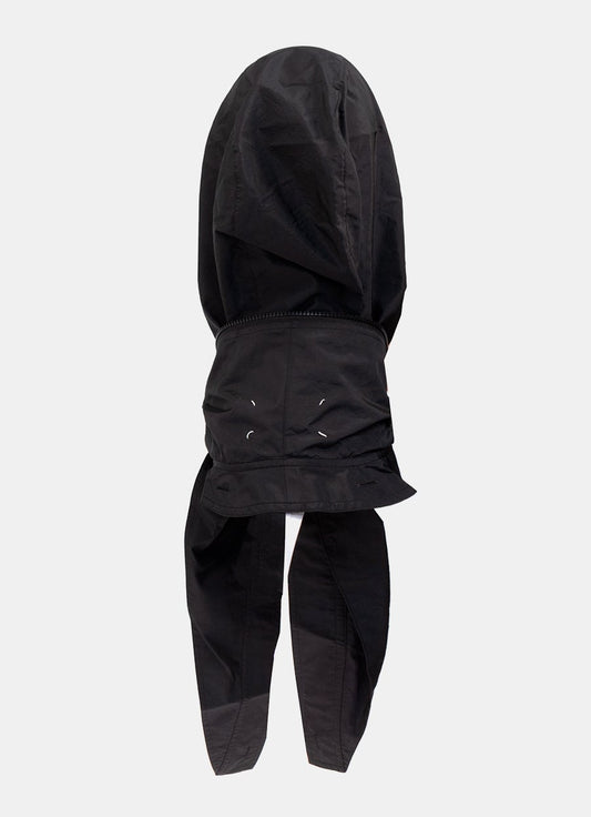 Bufanda de nailon con capucha