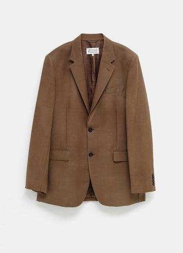 Blazer de mohair para hombre