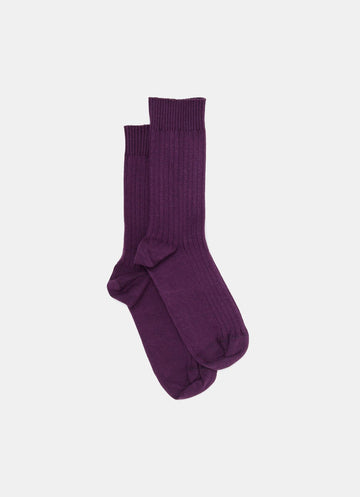 Calcetín tobillero Rib