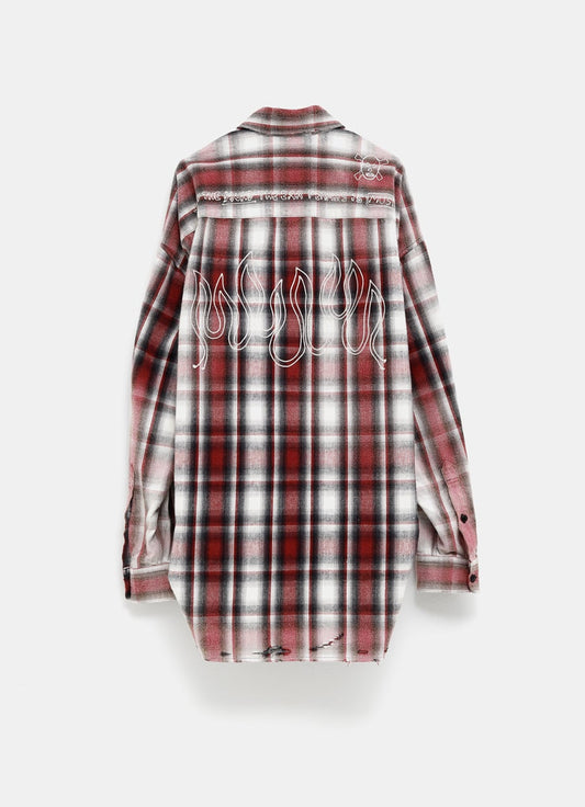 Camisa de cuadros vintage