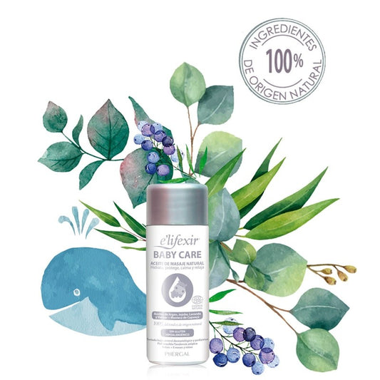 ELIFEXIR Baby Care Aceite de Masaje para Bebés 125 ml