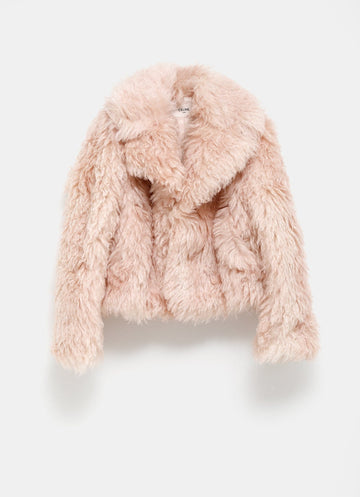 Abrigo mohair para mujer