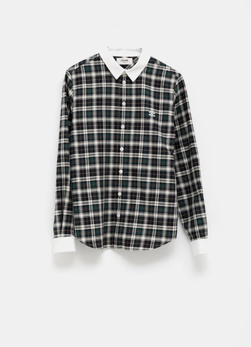 Camisa en contraste para mujer