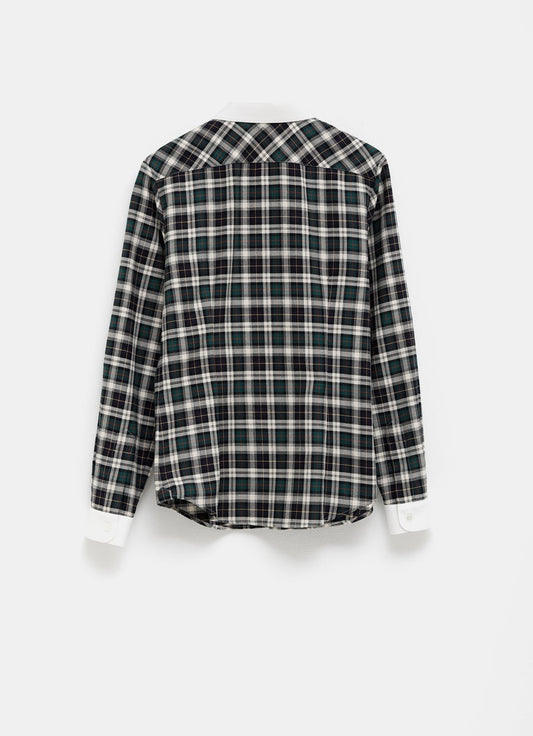 Camisa en contraste para mujer