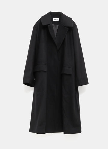 Abrigo de lana oversize