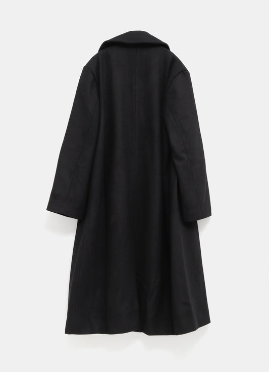 Abrigo de lana oversize