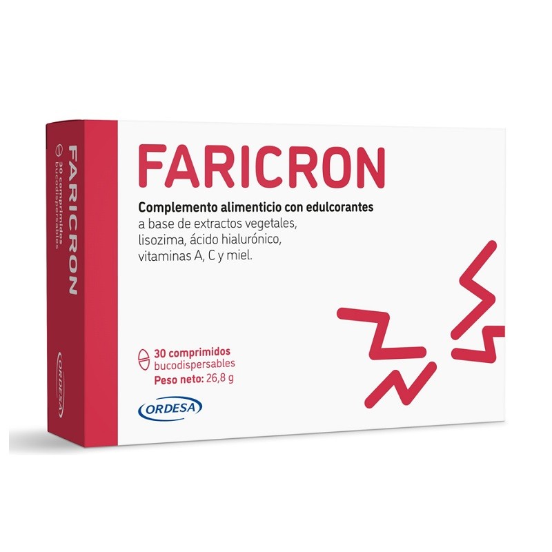 FARICRON 30 Comprimidos Ordesa