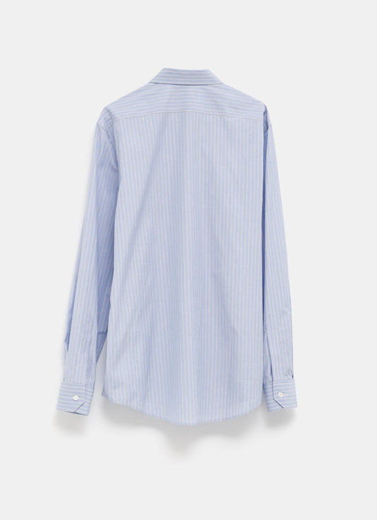 Camisa holgada a rayas para hombre