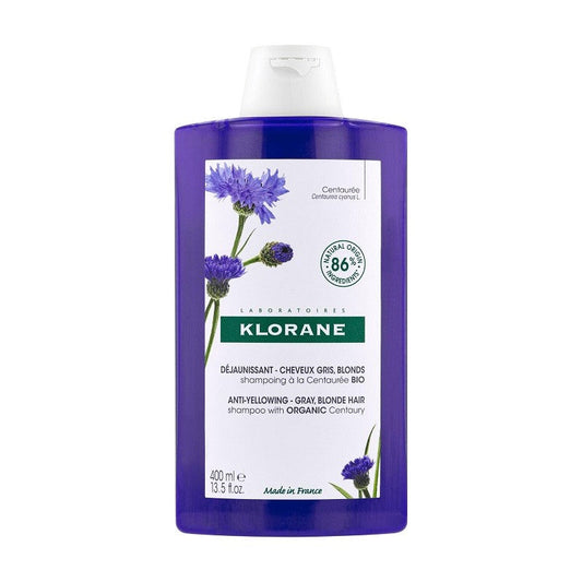 KLORANE Champú a la Centaurea BIO Reflejos Plateados 400ml
