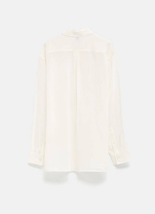 Camisa clásica de crepé