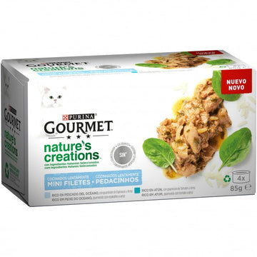 Purina Gourmet Nature Fish Wet Cat Food 12 x 85g