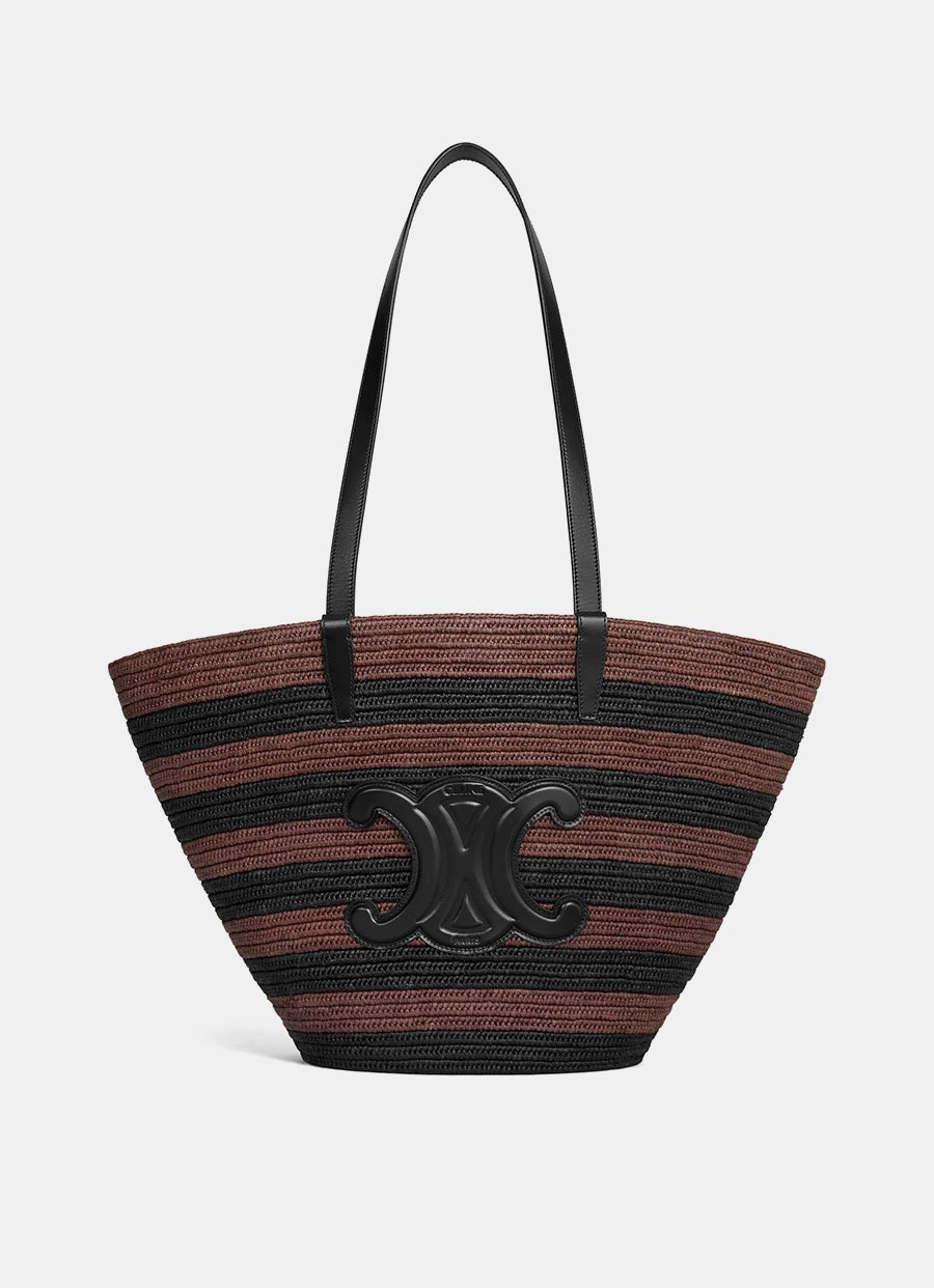 Bolso Cesta Panier a rayas