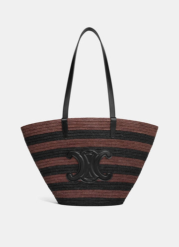 Bolso Cesta Panier a rayas