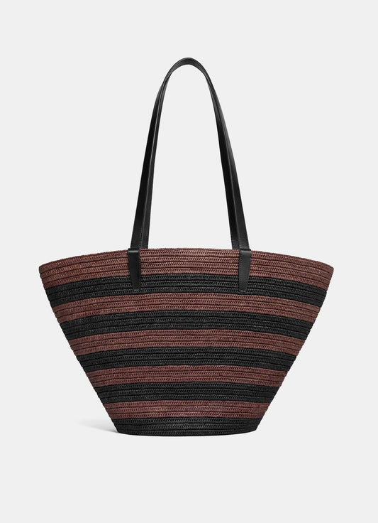 Bolso Cesta Panier a rayas