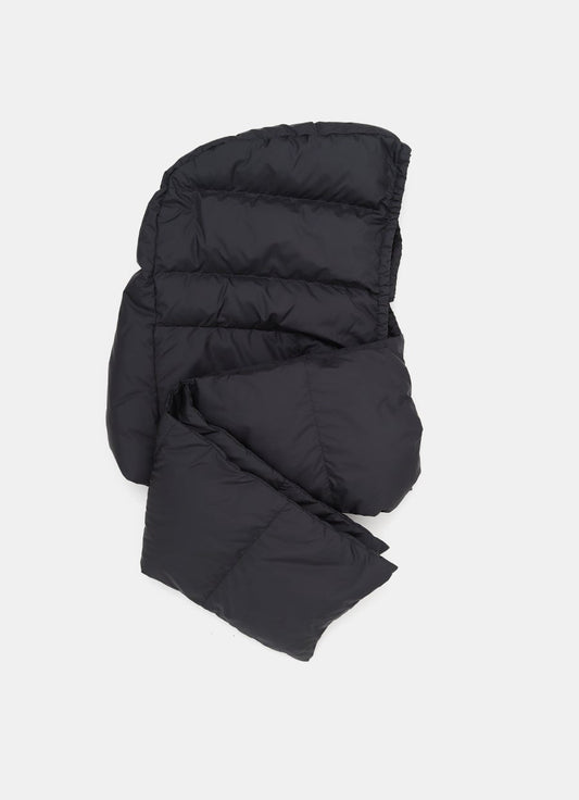 Bufanda de plumón con capucha para mujer