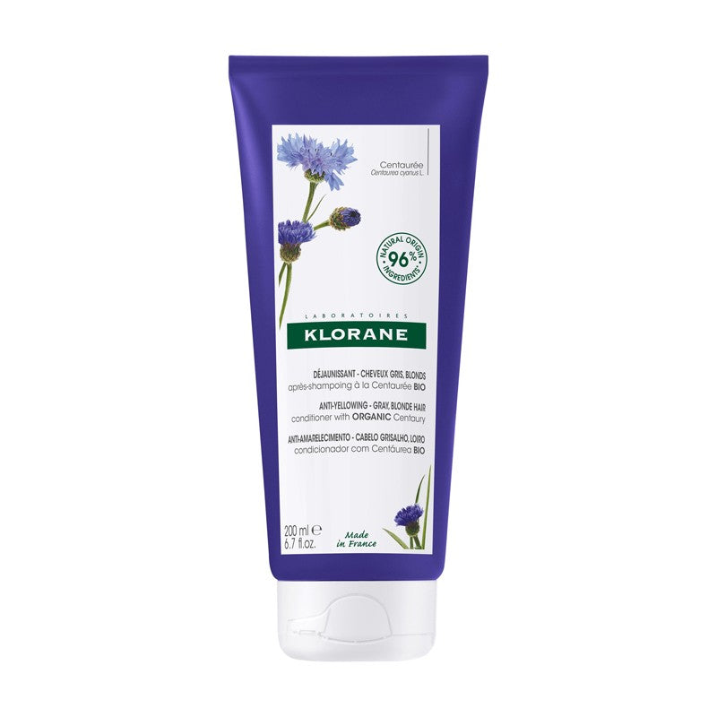 KLORANE Centaurea Conditioner for Blonde and Gray Hair 200 ml