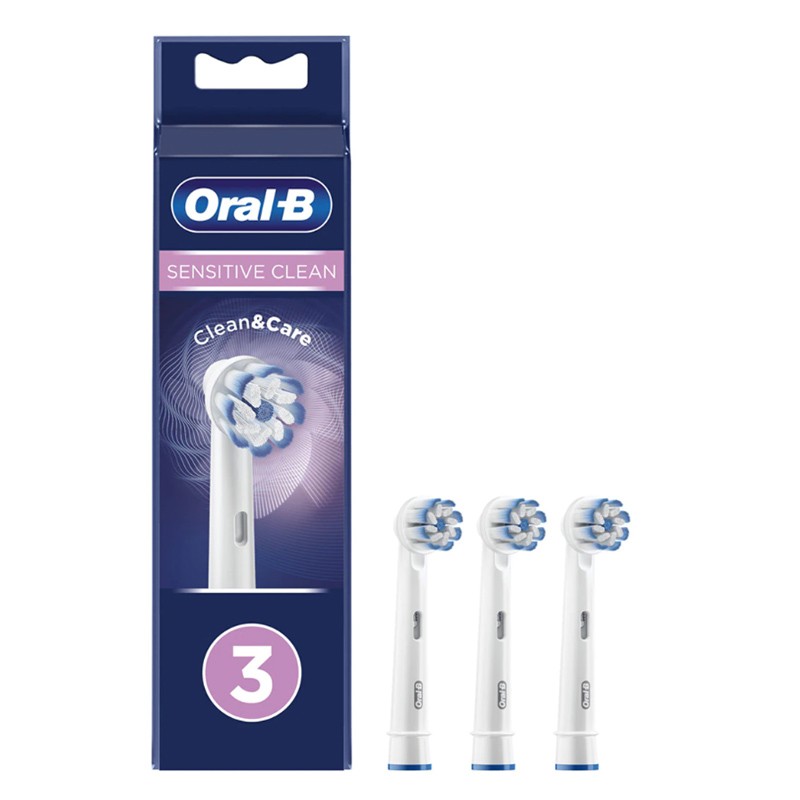 ORAL-B Sensitive Clean 3 Cabezales de Recambio