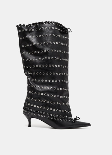 Bota level con ojales de metal