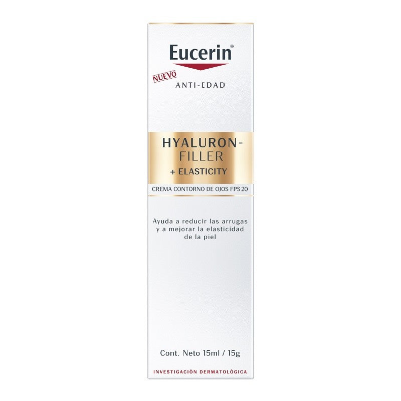 EUCERIN Hyaluron Filler + Elasticity Eye Contour SPF 20 (15ml)